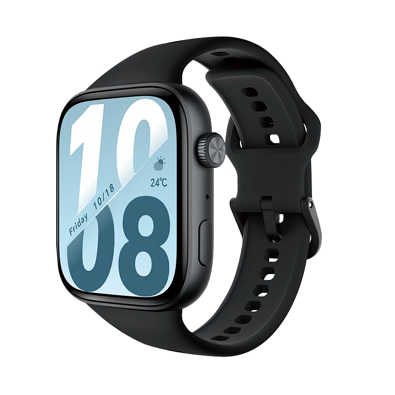 HONOR WATCH X5I BLACK WITH BLACK SILICONE STRAP WTS-B19