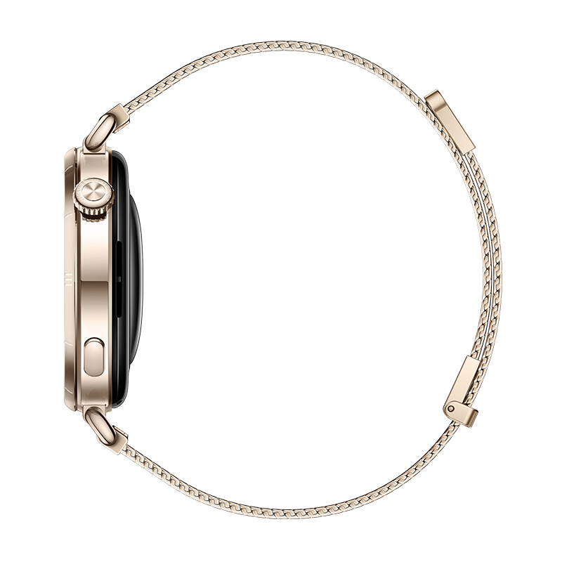HUAWEI WATCH GT 6 41MM GOLD STAINLESS STEEL CASE WITH GOLD MILANESE STRAP KSU-B19 55020FUK thumbnail 4