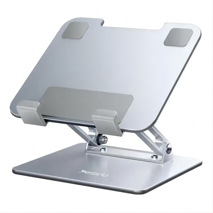 YESIDO TABLETS AND MOBILE PHONE STAND SILVER C185
