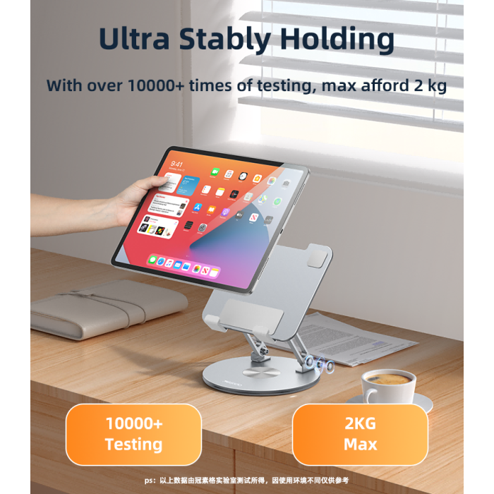 YESIDO 360 DEGREE ROTATING FOLDABLE TABLET DESK STAND C293 thumbnail 4
