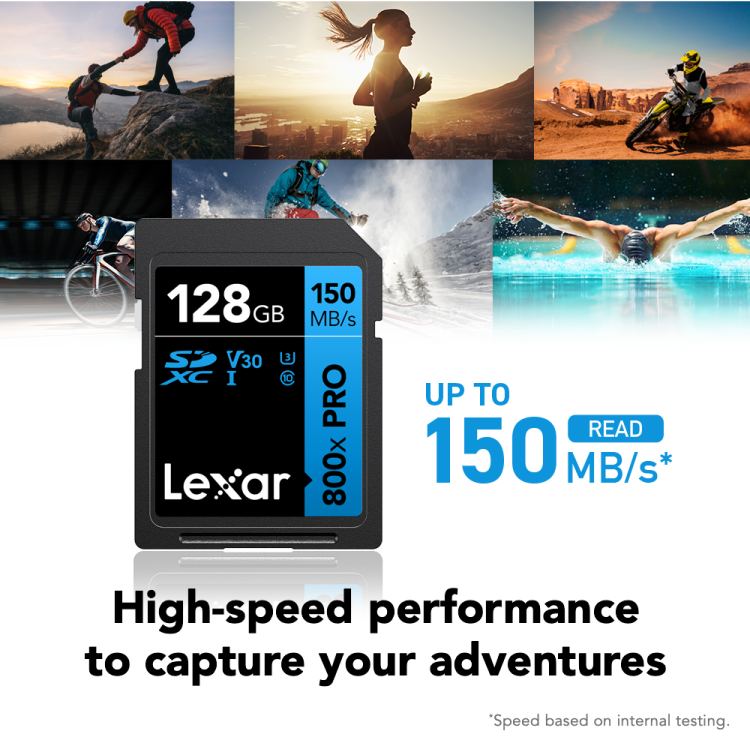 Lexar Professional 800x SDXC™ UHS-I Memory Card - Up to 150MB/s, High-Speed Storage for Photography and Video thumbnail 6