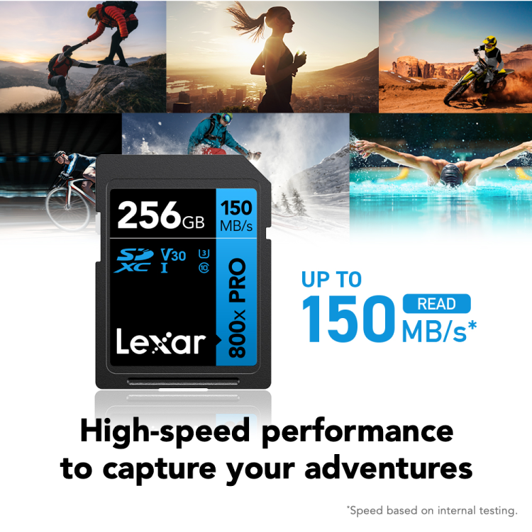 Lexar Professional 800x SDXC™ UHS-I Memory Card - Up to 150MB/s, High-Speed Storage for Photography and Video thumbnail 8