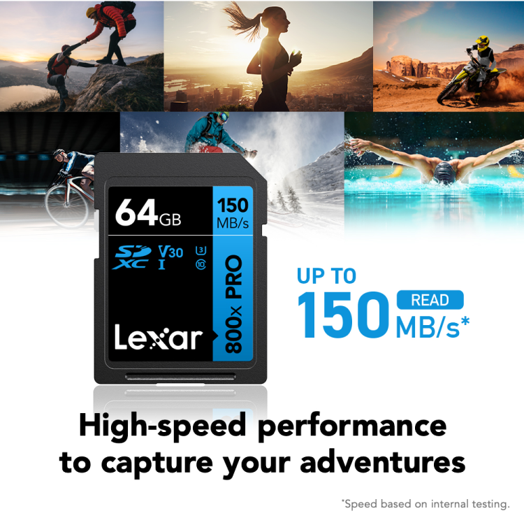 Lexar Professional 800x SDXC™ UHS-I Memory Card - Up to 150MB/s, High-Speed Storage for Photography and Video thumbnail 4