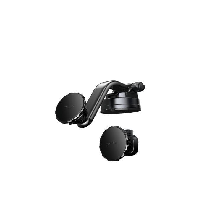 YESIDO SECTION CUP AND WINDSHIELD CAR HOLDER BLACK C159