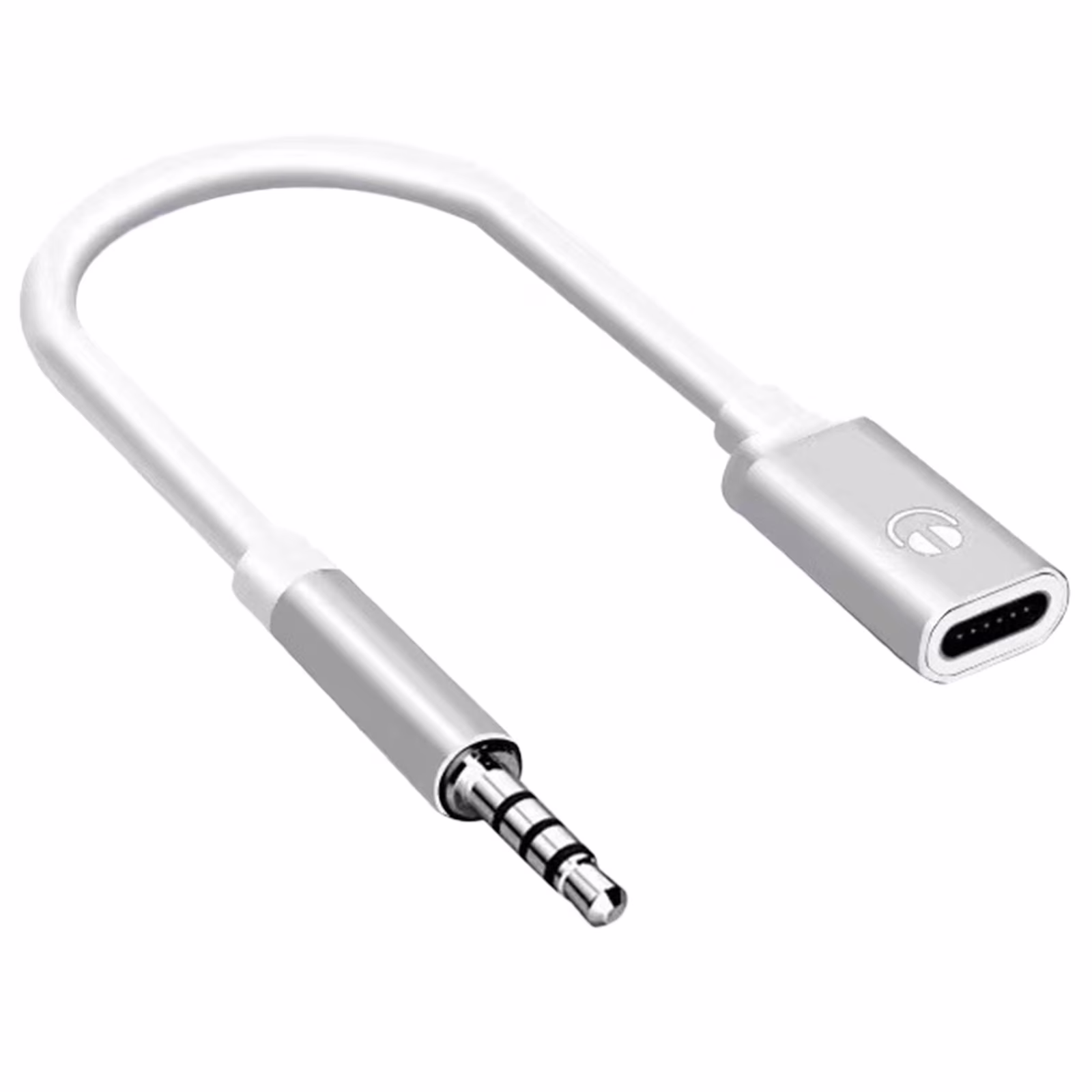 TYPE-C TO 3.5MM AUDIO ADAPTER CABLE WHITE