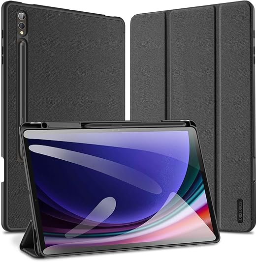 DUX DUCIS SAMSUNG TAB S10 PLUS/S9 PLUS/S9 FE DOMO SERIES CASE BLACK DOMO471