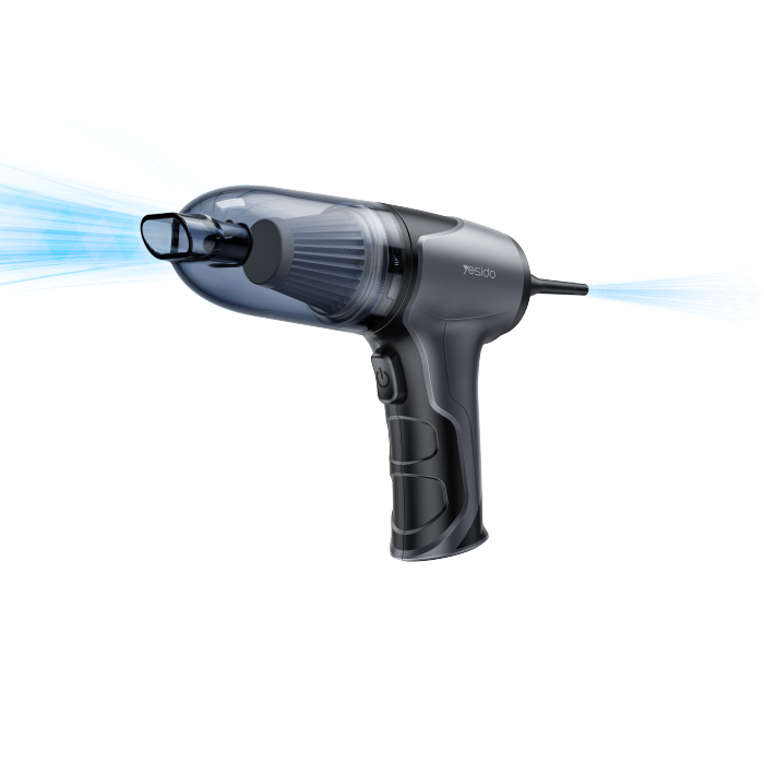 YESIDO WIRELESS DUSTER VACUUM CLEANER BLACK VC08