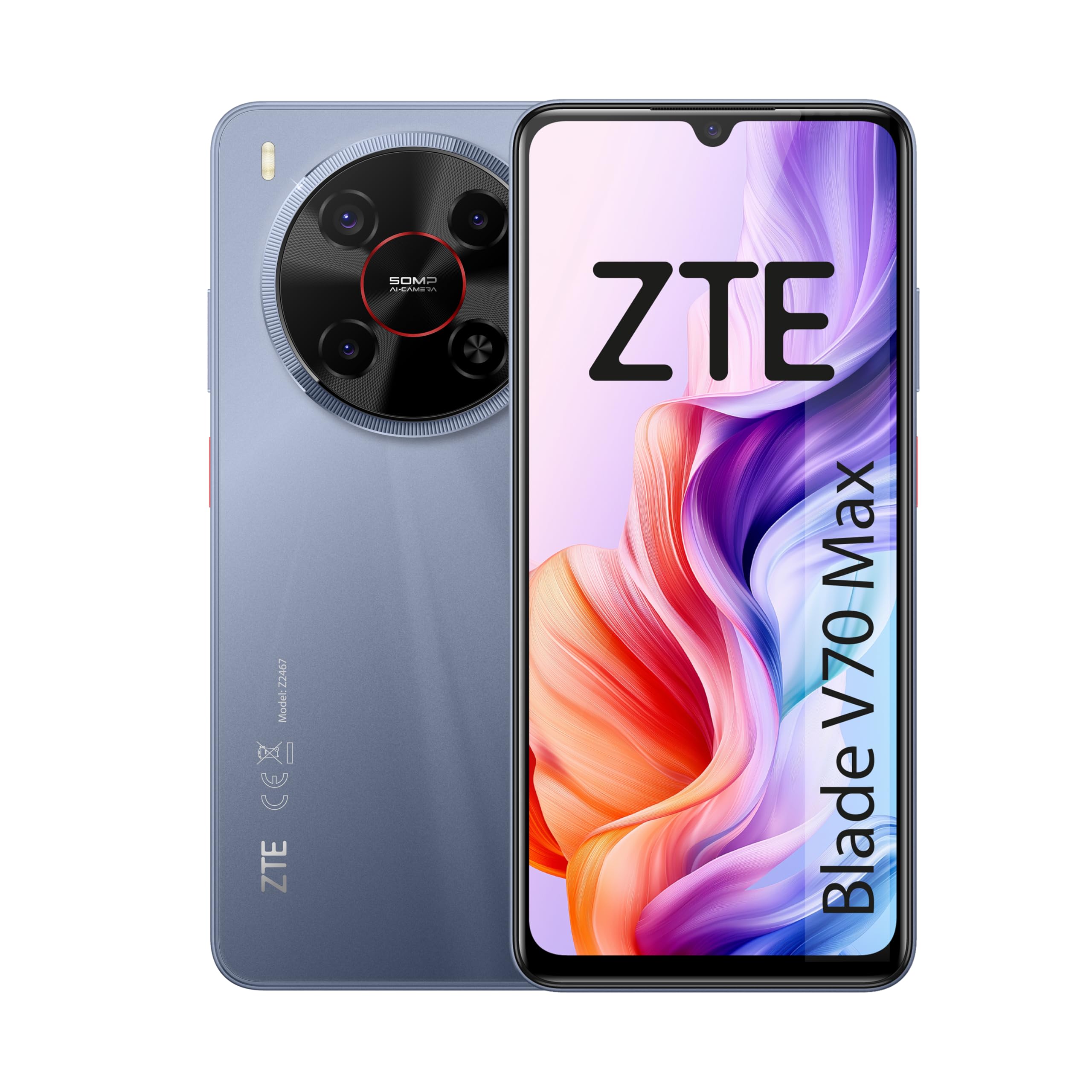 ZTE BLADE V70 MAX 14GB+256GB GALACTIC GRAY Z2467