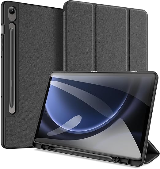 DUX DUCIS SAMSUNG TAB S9 FE DOMO SERIES CASE BLACK DOMO389