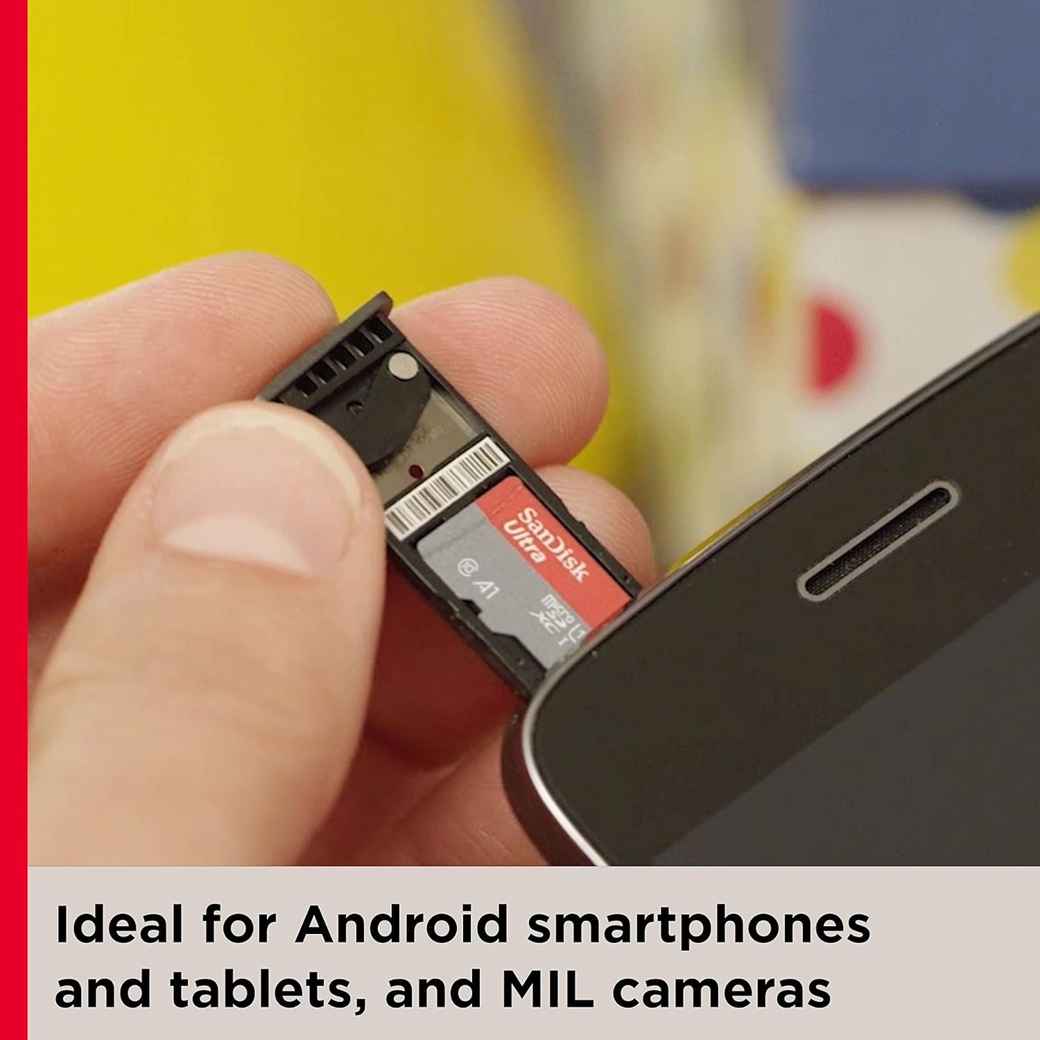 SANDISK ULTRA A1 MICROSDXC UHS-I CARD WITH ADAPTER 256GB SPEED UP TO 150 MBS SDSQUAC-256G-GN6MA thumbnail 3