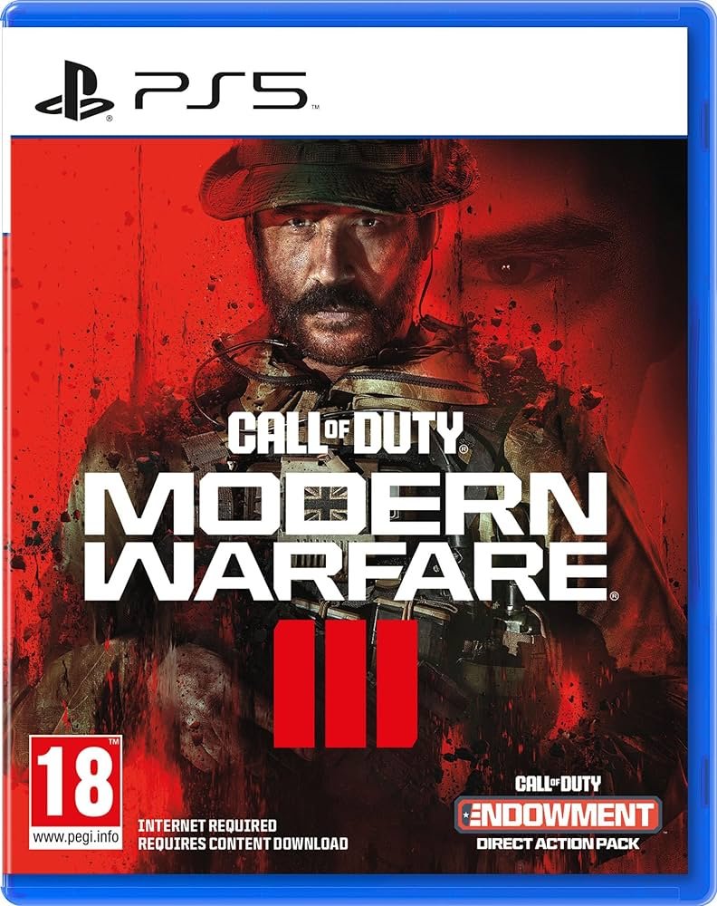 SONY PS5 CALL OF DUTY MODERN WARFARE III GAME CD