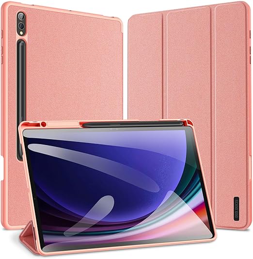 DUX DUCIS SAMSUNG TAB S10 PLUS/S9 PLUS/S9 FE DOMO SERIES CASE PINK DOMO473