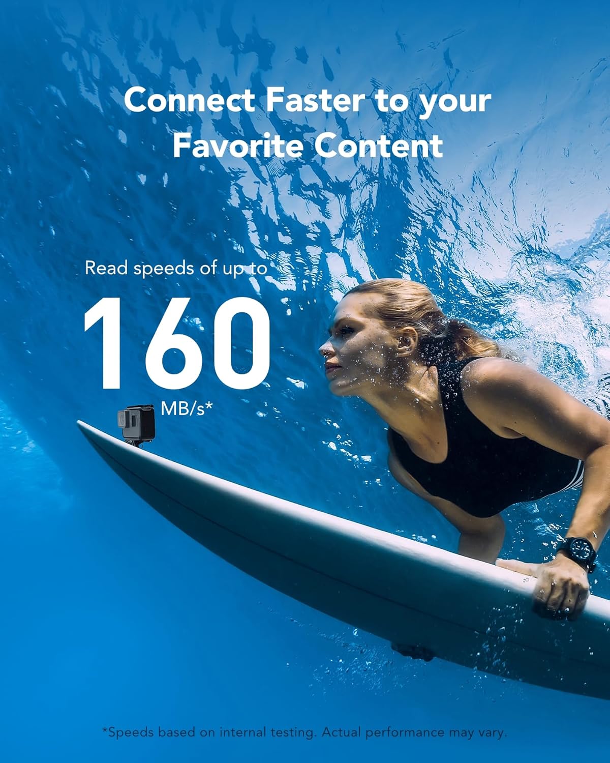 LEXAR BLUE MICROSDXC UHS-I CARD 256GB 160MB/S LMSBLUE256G-BNANG thumbnail 2