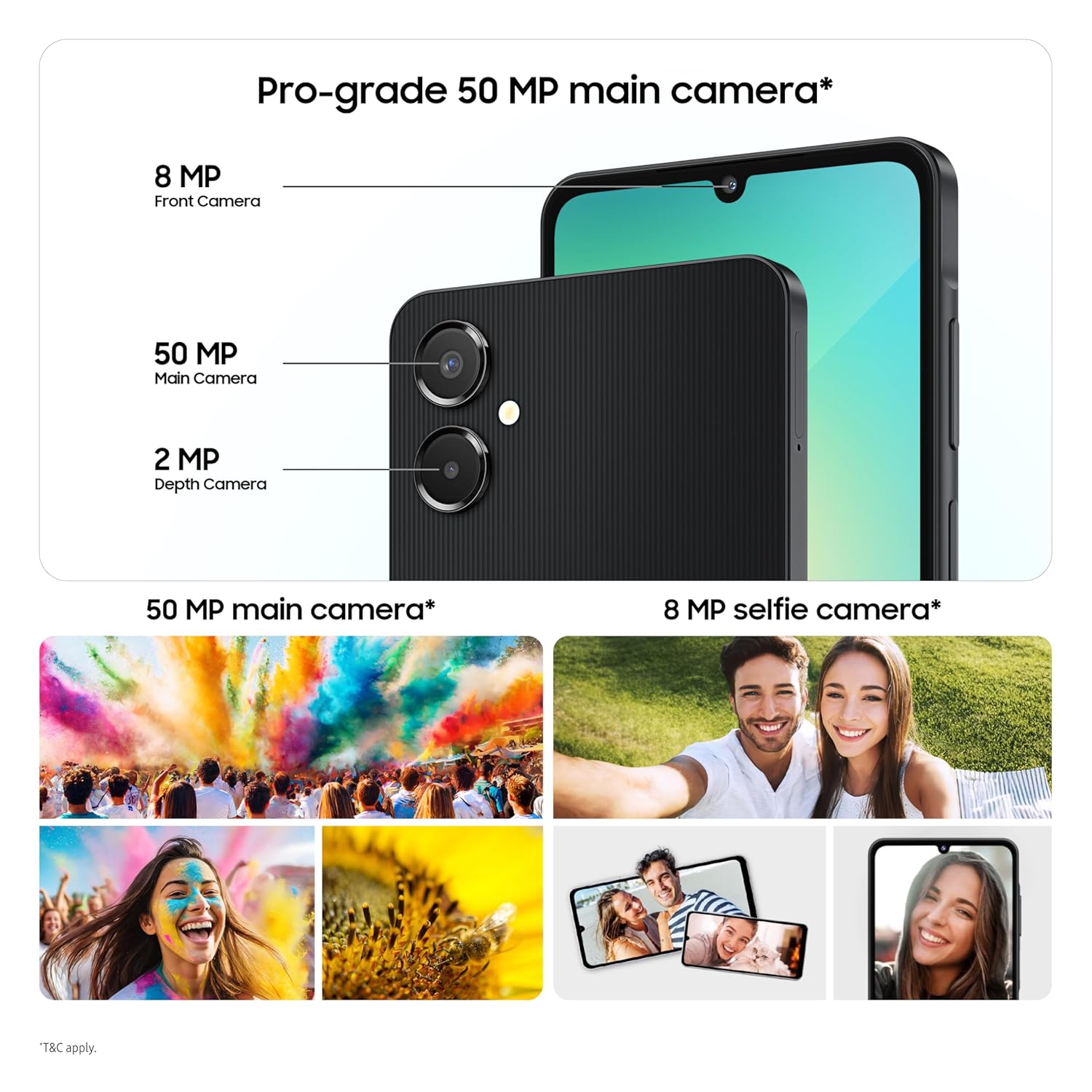 SAMSUNG GALAXY A065 4GB 64GB BLACK SM-A065F/DS thumbnail 5