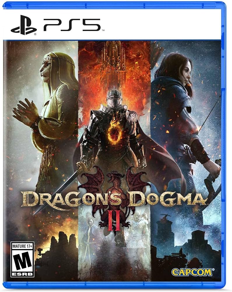 Sony PS5 Dragon's Dogma II Game CD - Dive into a World of Myth and Magic!