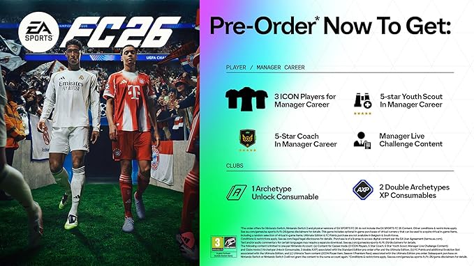 NINTENDO SWITCH FC26 GAME CD ENGLISH thumbnail 7