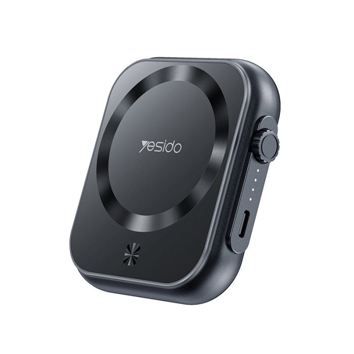 YESIDO USB-C 20W 5000MAH WIRELESS POWER BANK BLACK YP59