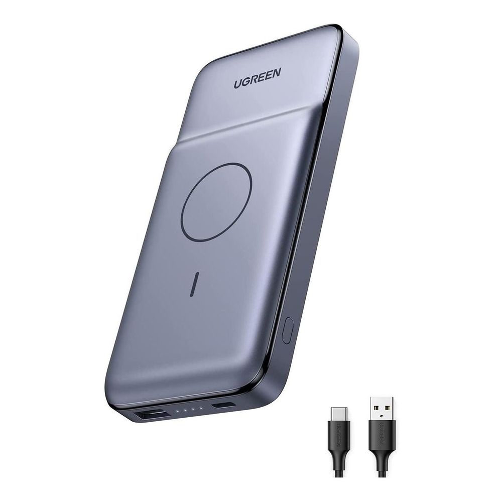 UGREEN 10000MAH MAGNETIC WIRELESS CHARGER TYPE-C+USB-A+7.5W WIRELESS CHARGING 40826