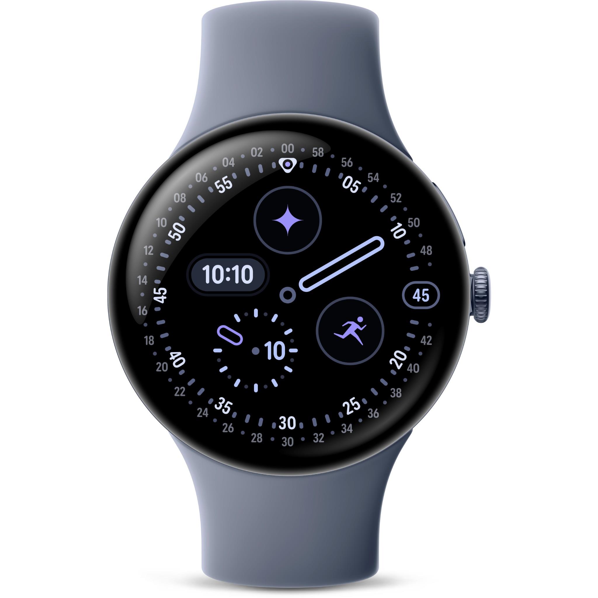 GOOGLE PIXEL WATCH 4 45MM WIFI WITH MOONSTONE ACTIVE BAND SATIN MOONSTONE