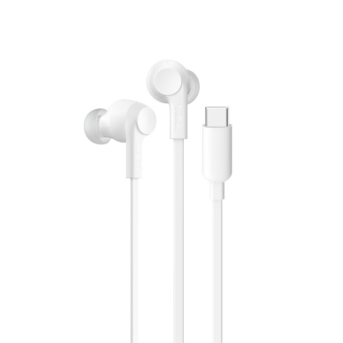 BELKIN SOUNDFORM ANC WIRED HEADSET WHITE G3H003HQWH