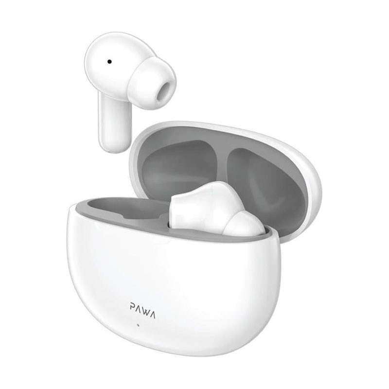 PAWA PELLUCID ANC TRUE WIRELESS ENC EARBUDS WHITE  PW-TWSPNC59-WHGY