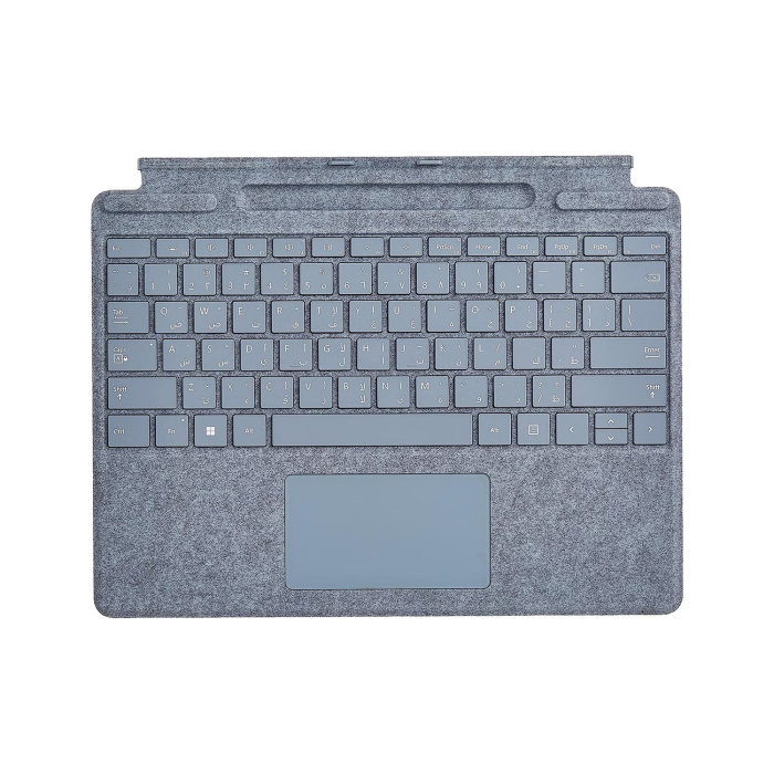 MICROSOFT SURFACE PRO 8/X ALCANTARA SIGNATURE KEYBOARD ICE BLUE 8XA-00054