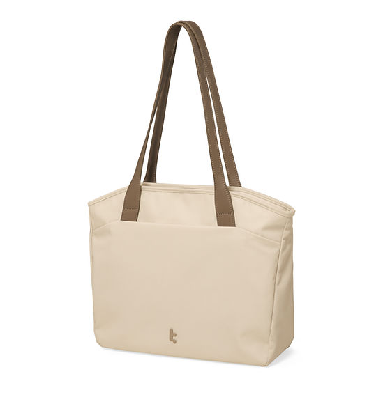 TOMTOC VERSATILE T23 LAPTOP TOTE BAG KHAKI T23S1K1