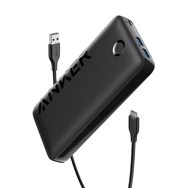 ANKER 335 POWER BANK 20000 MAH BLACK A1288H11