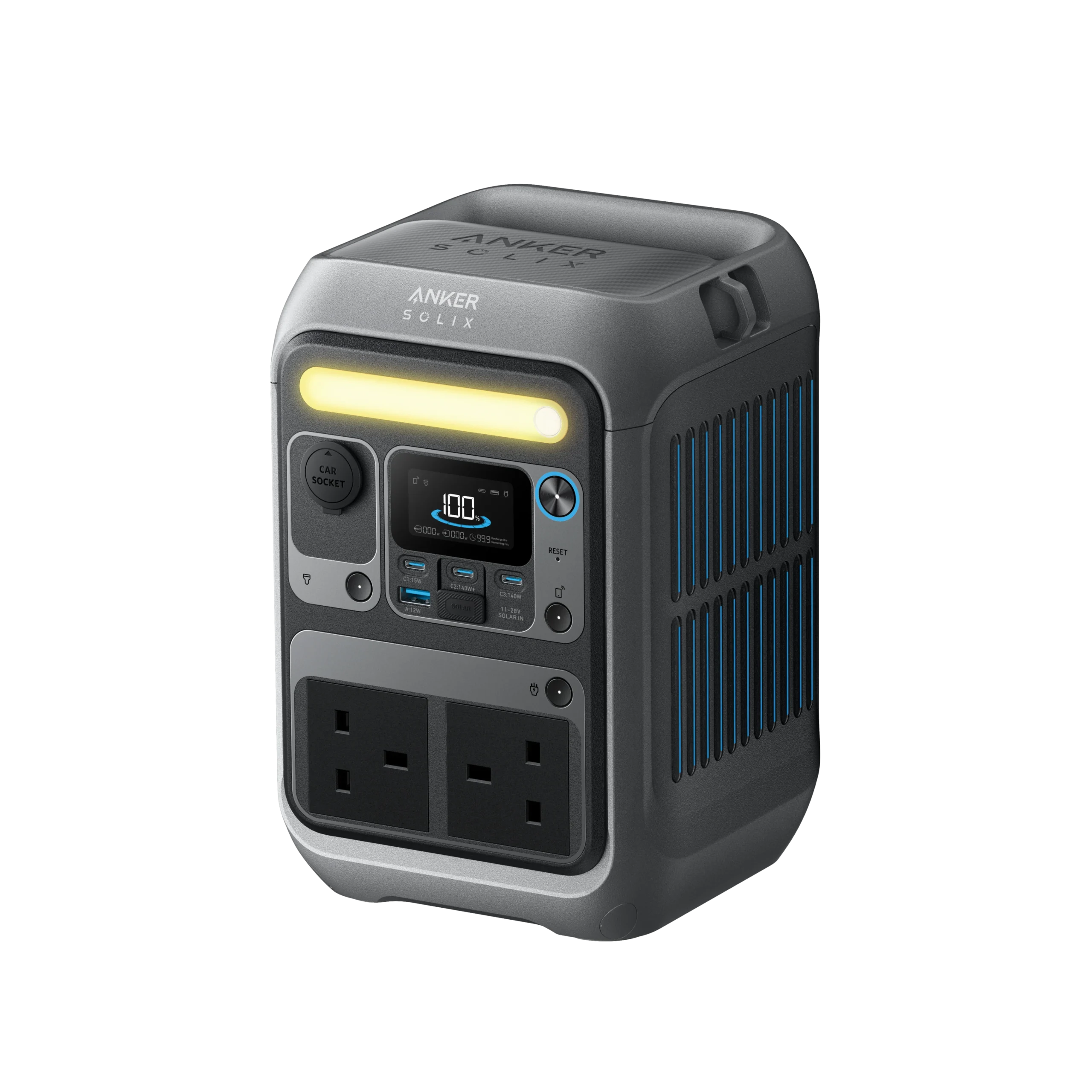 ANKER SOLIX C300X PORTABLE POWER STATION BLACK A1723211