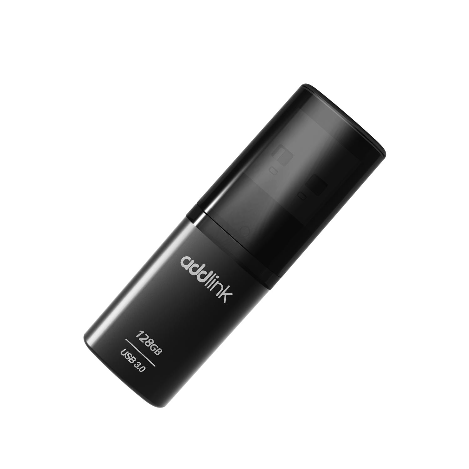 ADDLINK U55 128GB USB3.1 FLASH DRIVE BLACK AD128GBU55B3
