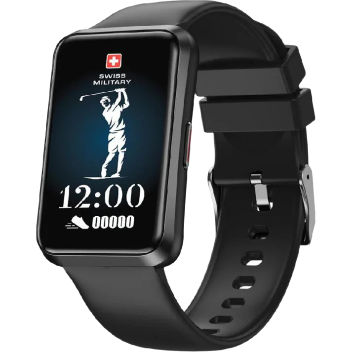 SWISS MILITARY RHINE 2  WATCH WITH SMART BAND BLACK SM-BAND-RHINE2-BLKFSIS