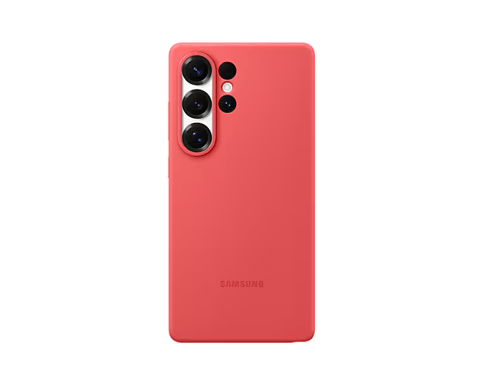 SAMSUNG GALAXY S25 ULTRA SILICONE CASE RED EF-PS938CREGWW