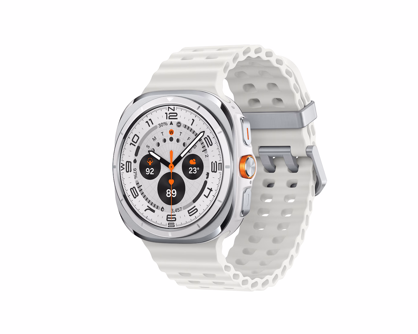 SAMSUNG GALAXY WATCH ULTRA (2025) 47MM LTE TITANIUM WHITE SM-L705FZS1XSG