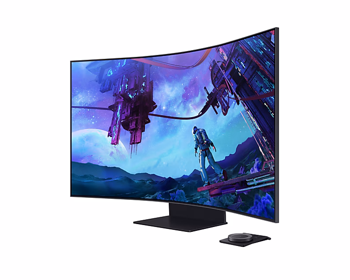 SAMSUNG 55 INCH ODYSSEY ARK 2ND GEN 165HZ CURVED UHD GAMING MONITOR SAMSUNG-LS55CG97WNWXXL