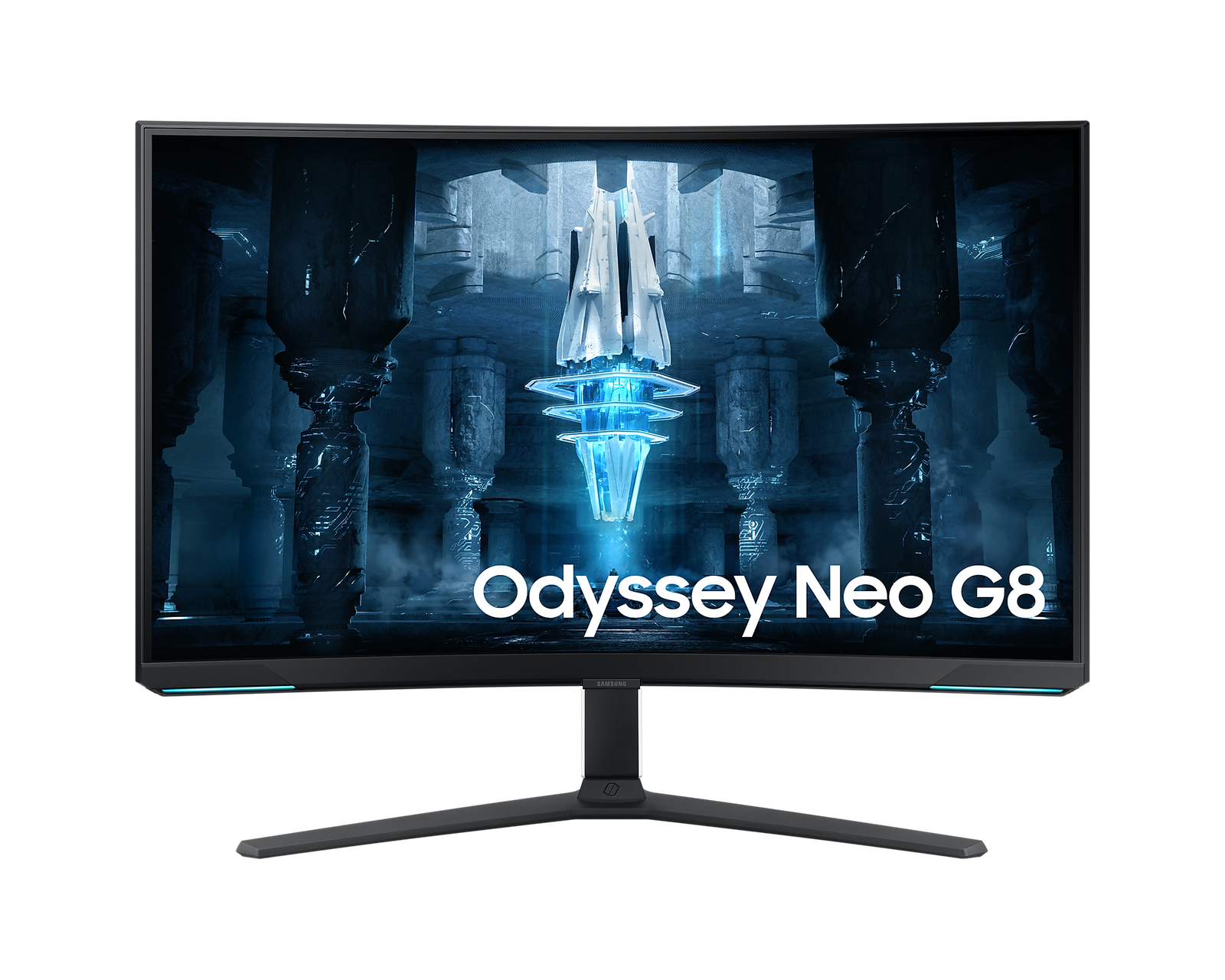 Samsung 32-Inch Neo G8 UHD Curved Gaming Monitor (LS32BG850NMXUE) - 1ms Response, 240Hz Refresh Rate, Quantum HDR