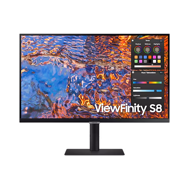 SAMSUNG 27 INCH VIEWFINITY S8 UHD 5MS 60HZ HIGH-RESOLUTION MONITOR USB TYPE-C LS27B800PXMXUE