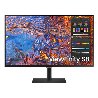 SAMSUNG 32 INCH VIEWFINITY S8 UHD 5MS 60HZ MONITOR USB TYPE-C LS32B800PXMXUE