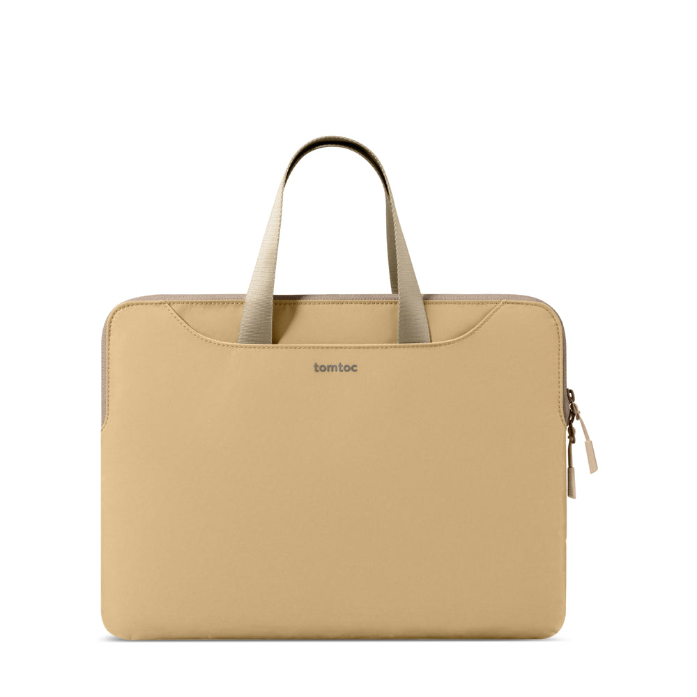 TOMTOC THEHER A21 13.5-14 INCH LAPTOP HAND BAG COOKIE A21D3K1