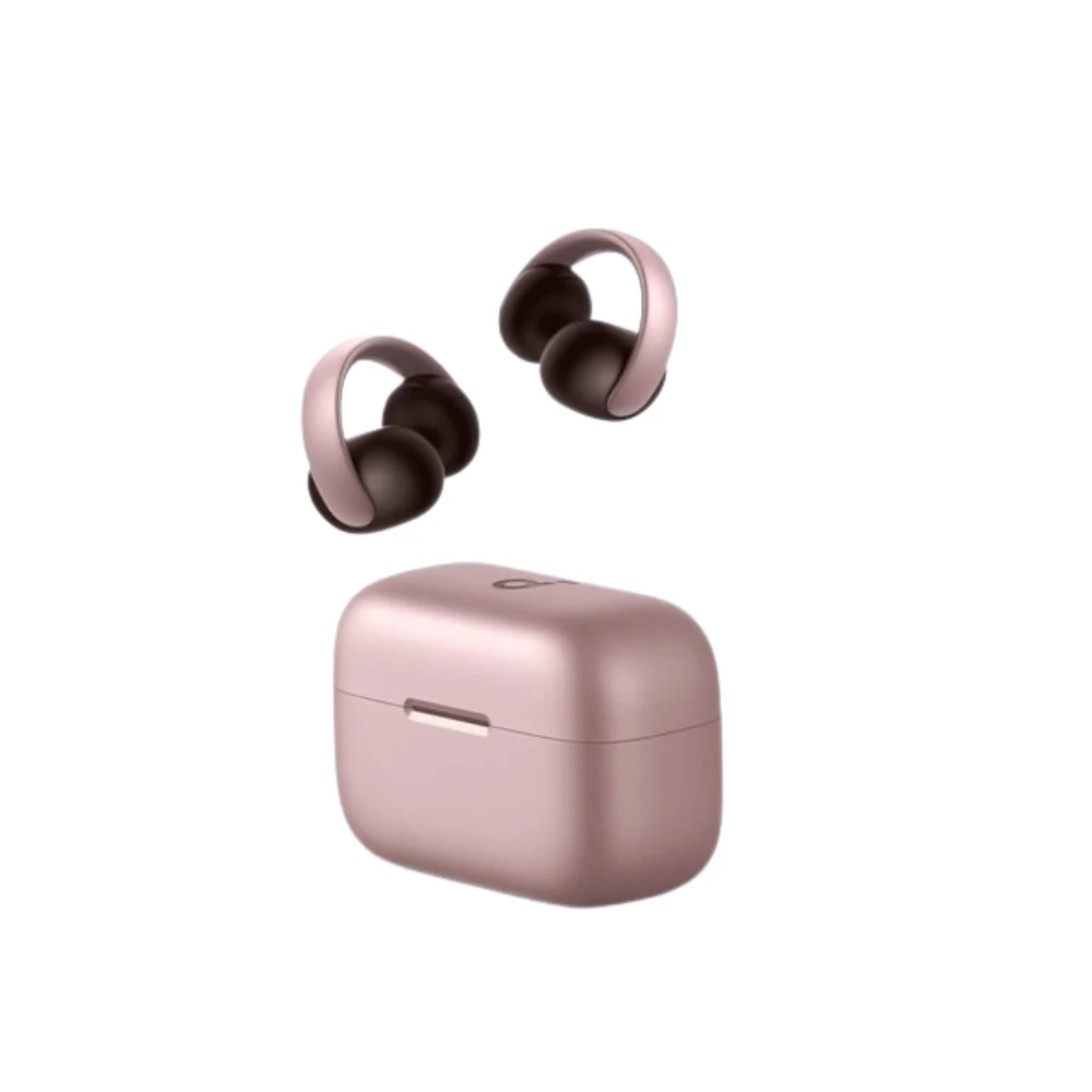 ANKER SOUNDCORE AEROCLIP OPEN EAR CLIP ON EARBUDS PINK A3388H51