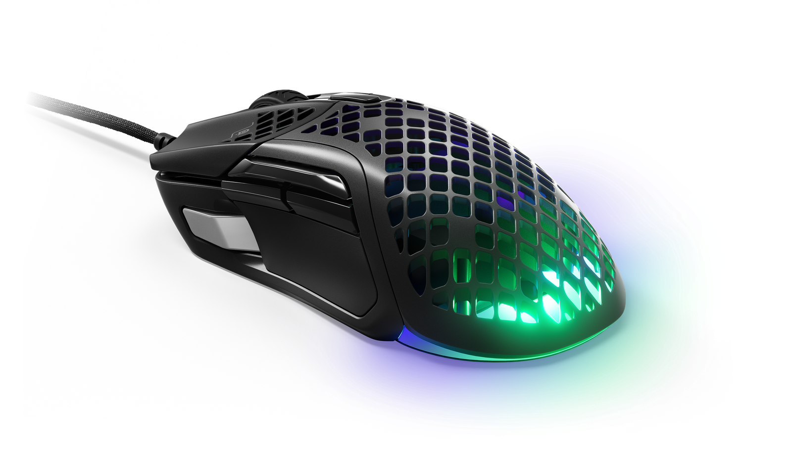 SteelSeries Aerox 5 Gaming Mouse - Black, Lightweight Precision 62401 thumbnail 2