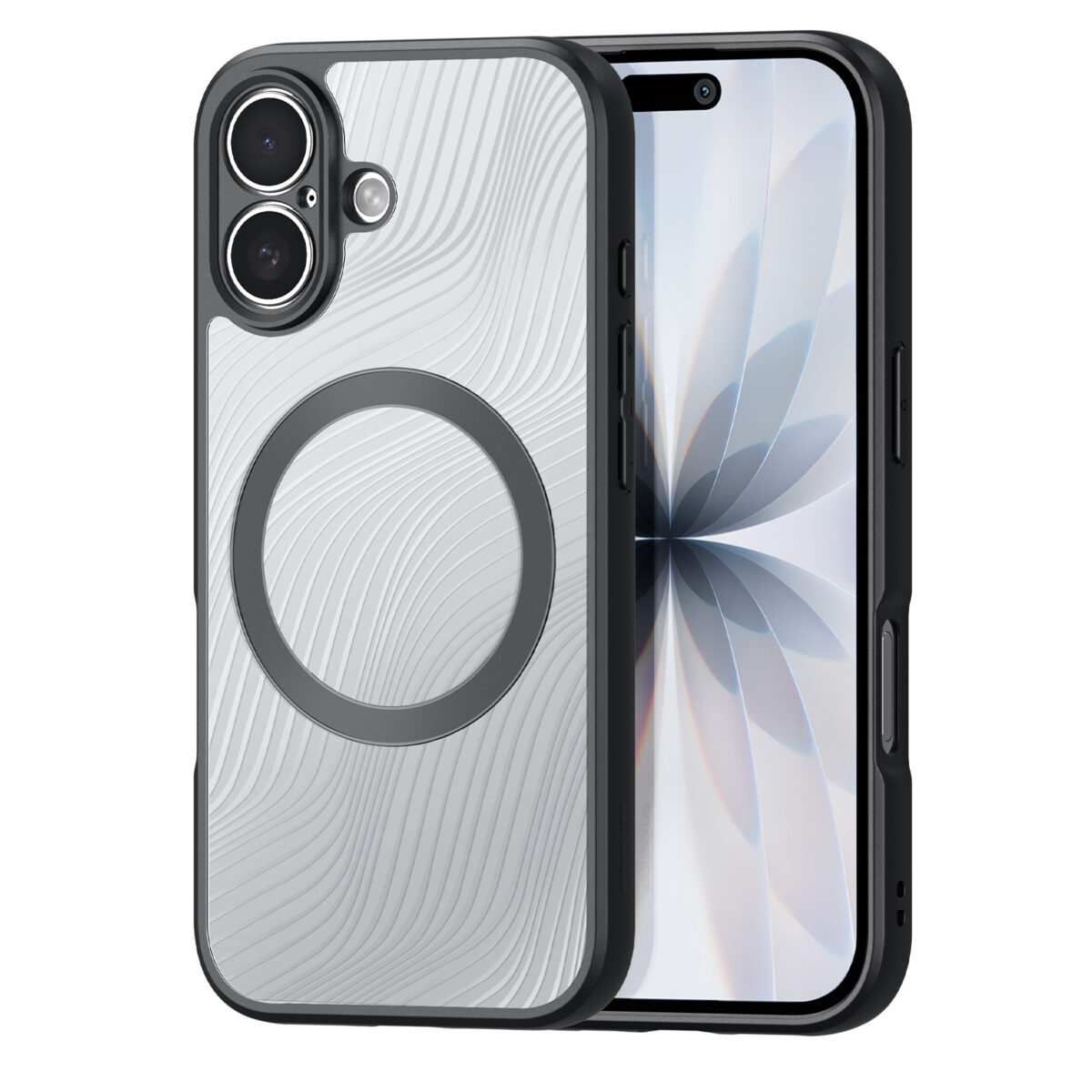 DUX DUCIS IPHONE 17 AIMO MAG WITH MAGNETIC STAND BLACK AIMO-0379