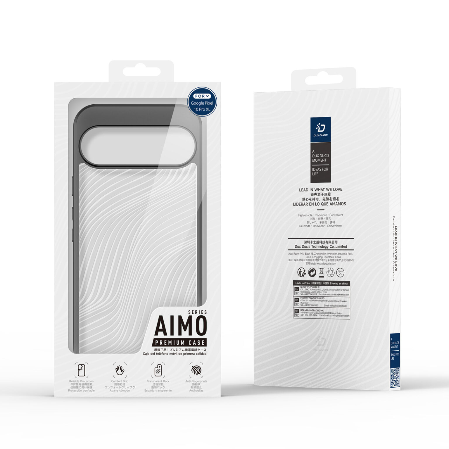 DUXDUCIS GOOGLE PIXEL 10/10 PRO AIMO SERIES CASE BLACK AIMO-0361 thumbnail 2