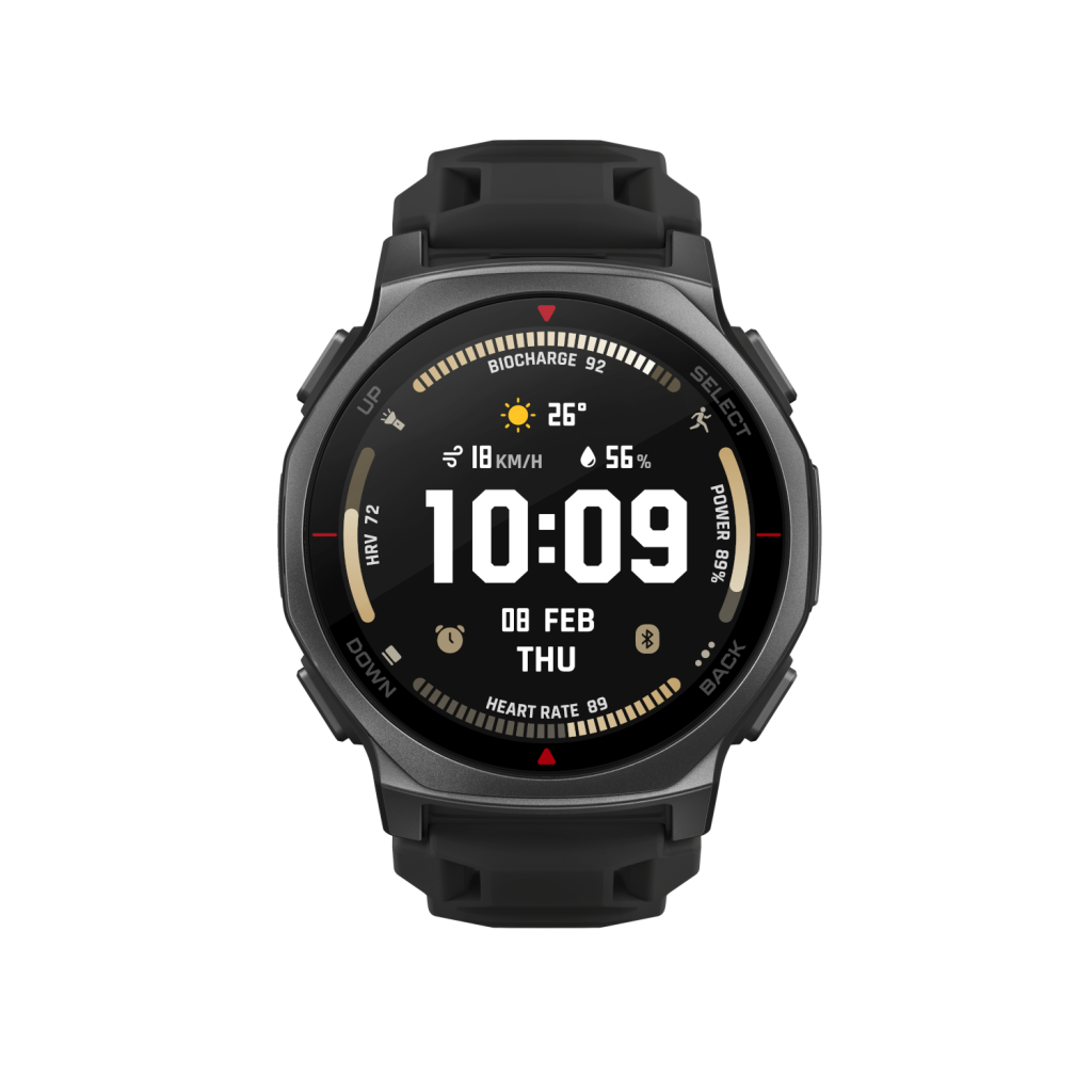 AMAZFIT T-REX 3 PRO 44MM SMART WATCH TACTICAL BLACK A2549