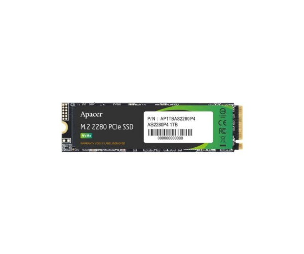 APACER AS2280P4 256GB M.2 2280 PCIE GEN3X4 NVME SSD AP256GAS2280P4-1