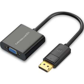 MINDPURE DP TO VGA CONVERTER BLACK LX10206