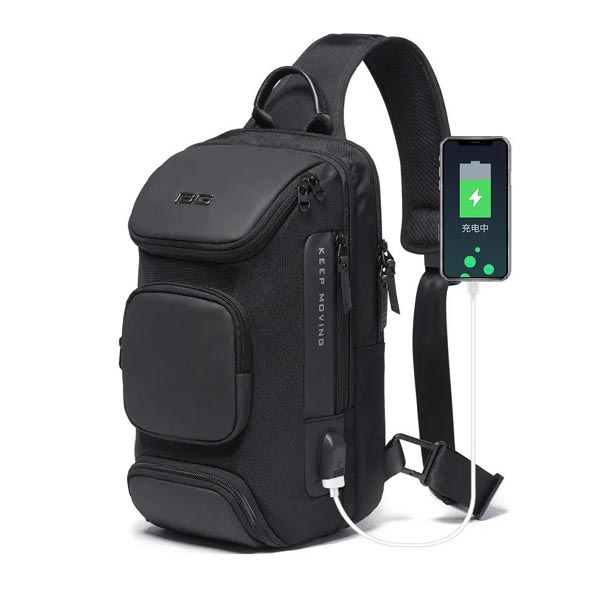 BANGE BACKPACK BLACK BG-7086