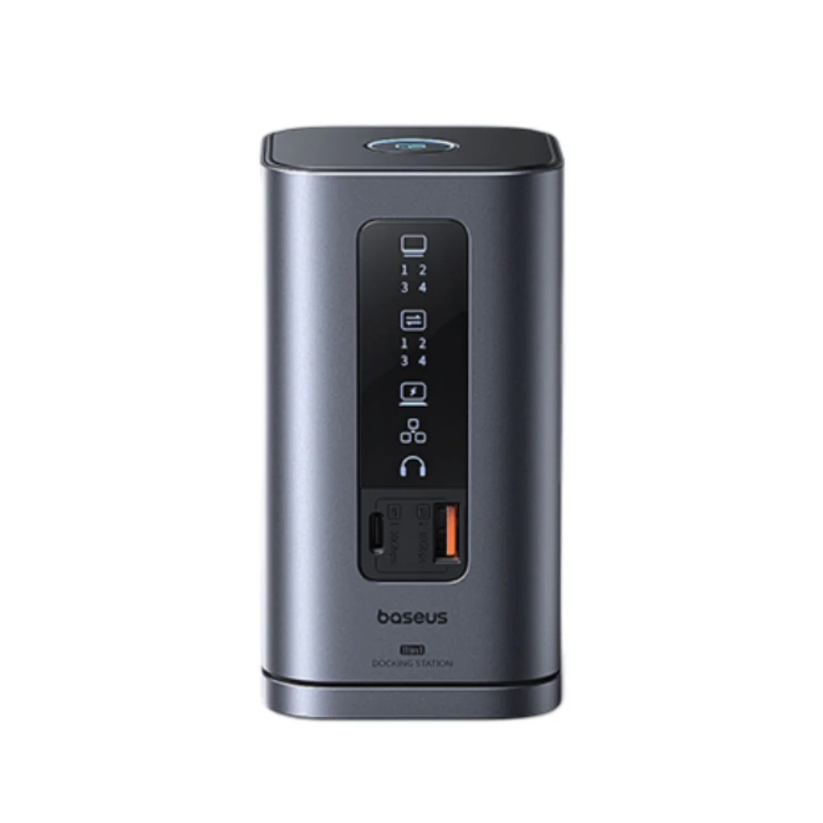 BASEUS SPACEMATE SERIES 11 IN 1 MAC DOCKING STATION SPACE GREY B00568101813-01-GY