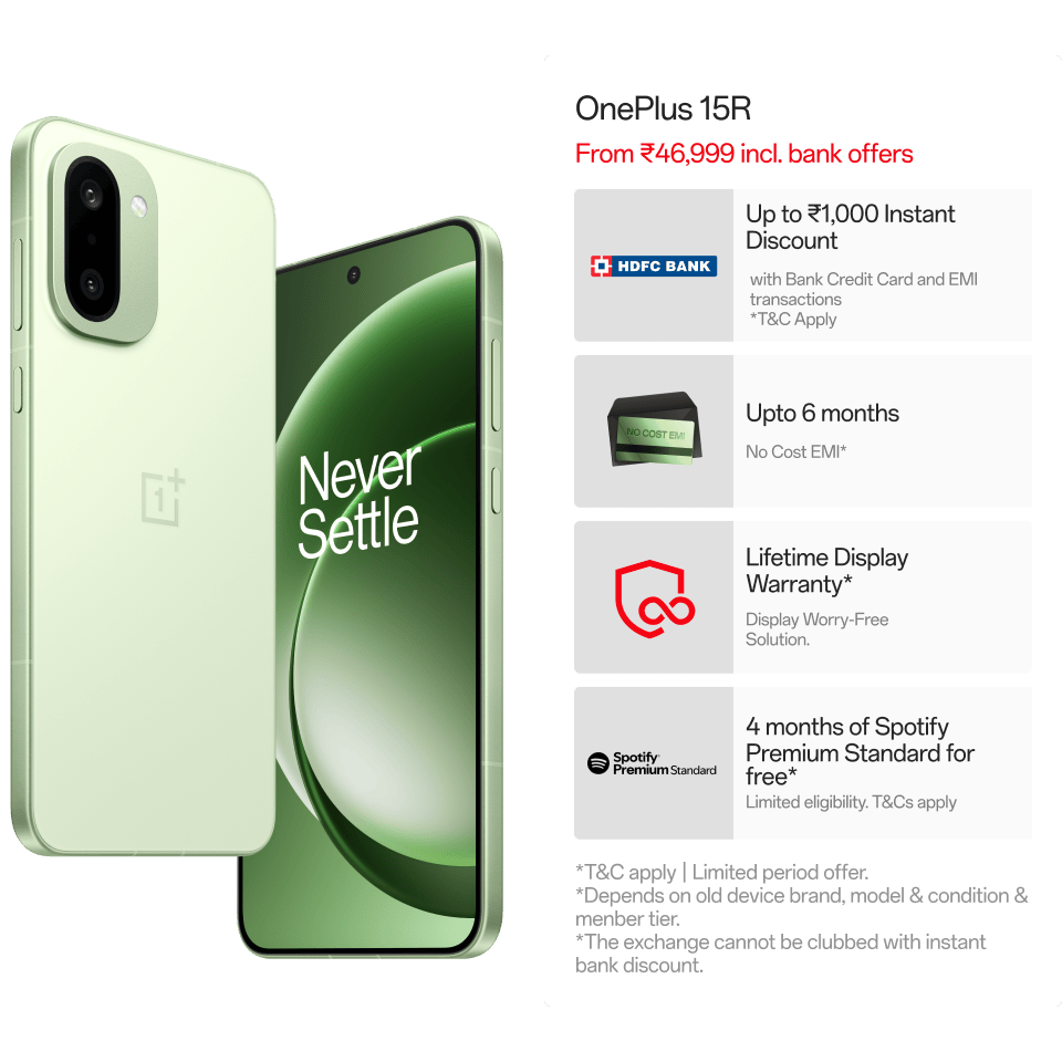 ONEPLUS 15R 12GB 256GB MINT BREEZE CPH2769 thumbnail 2