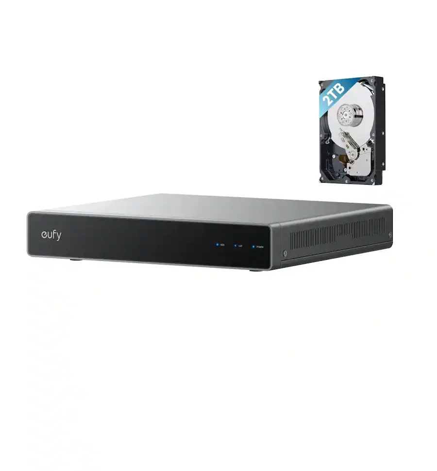 EUFY NETWORK VIDEO RECORDER S4 SILVER T8N00V41