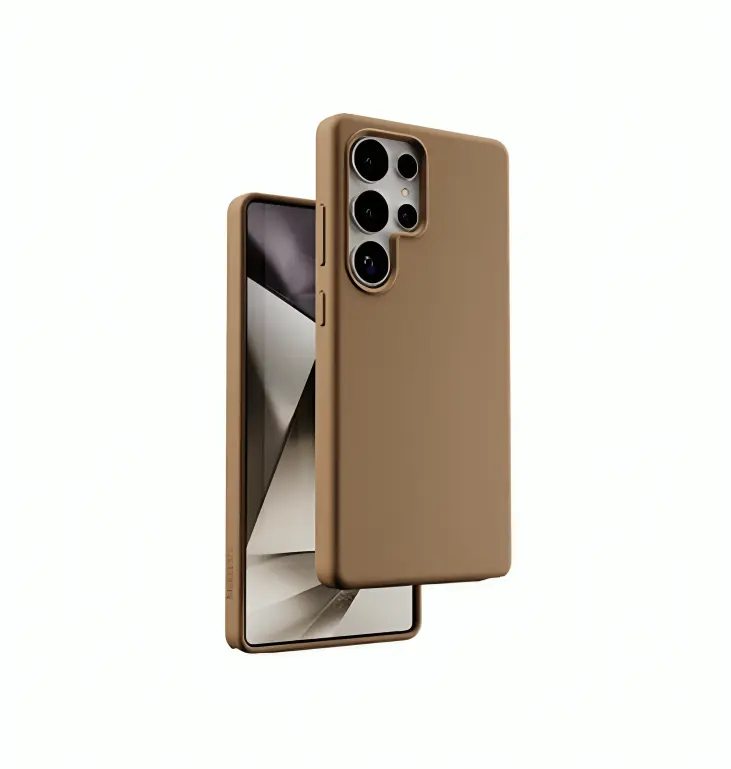 BLUPEBBLE SAMSUNG S25 ULTRA SLIMFLEX COMPATIBLE WITH MAGSAFE CASE BROWN BP-SSF25ULT-BR